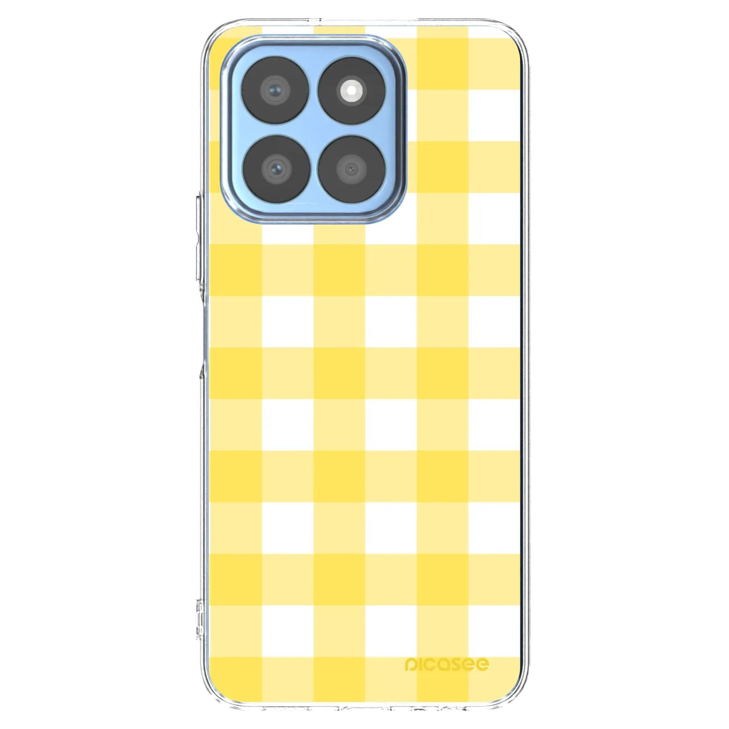Picasee διαφανής θήκη σιλικόνης Honor X8b - Gride lemon