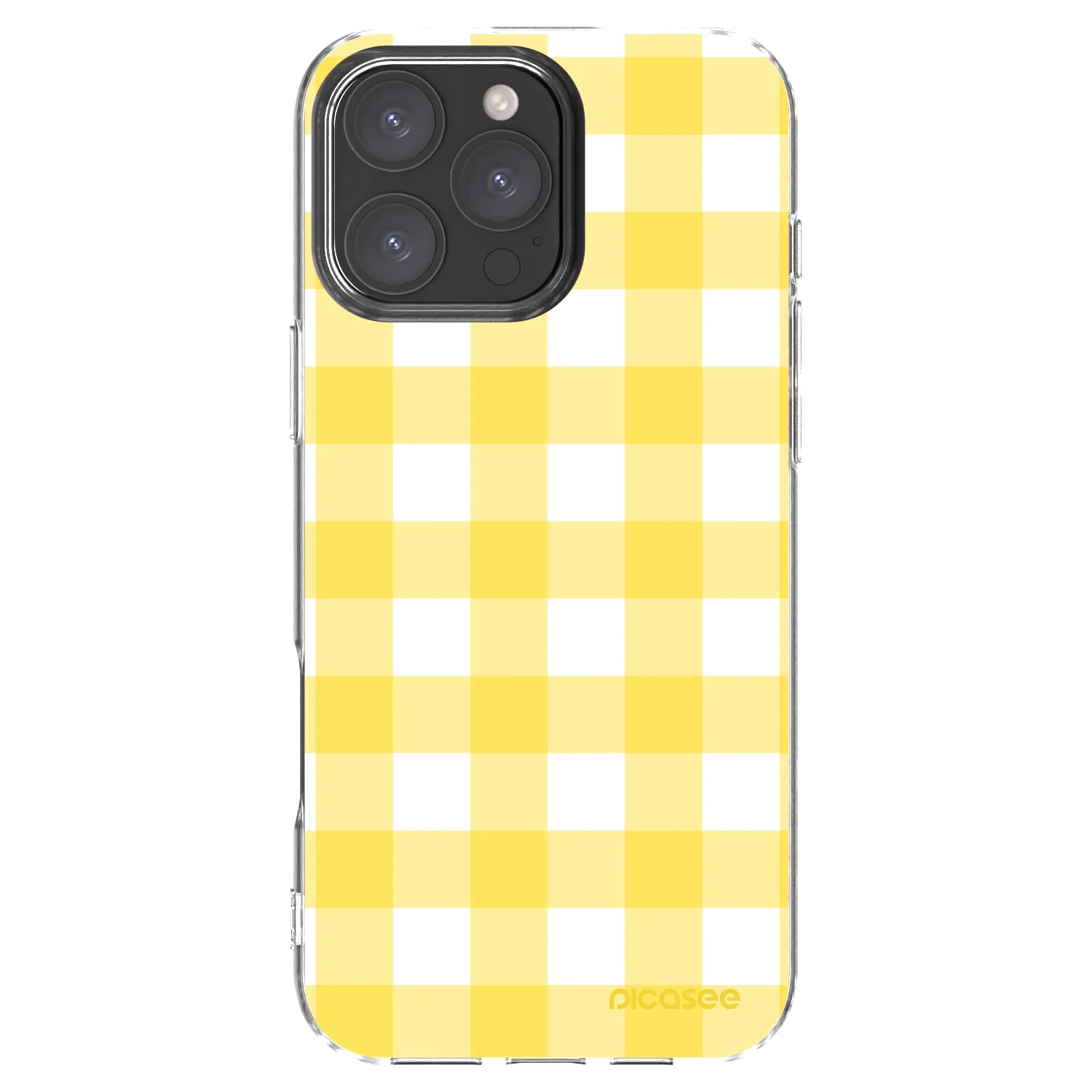 Picasee διαφανής θήκη σιλικόνης Apple iPhone 16 Pro Max - Gride lemon
