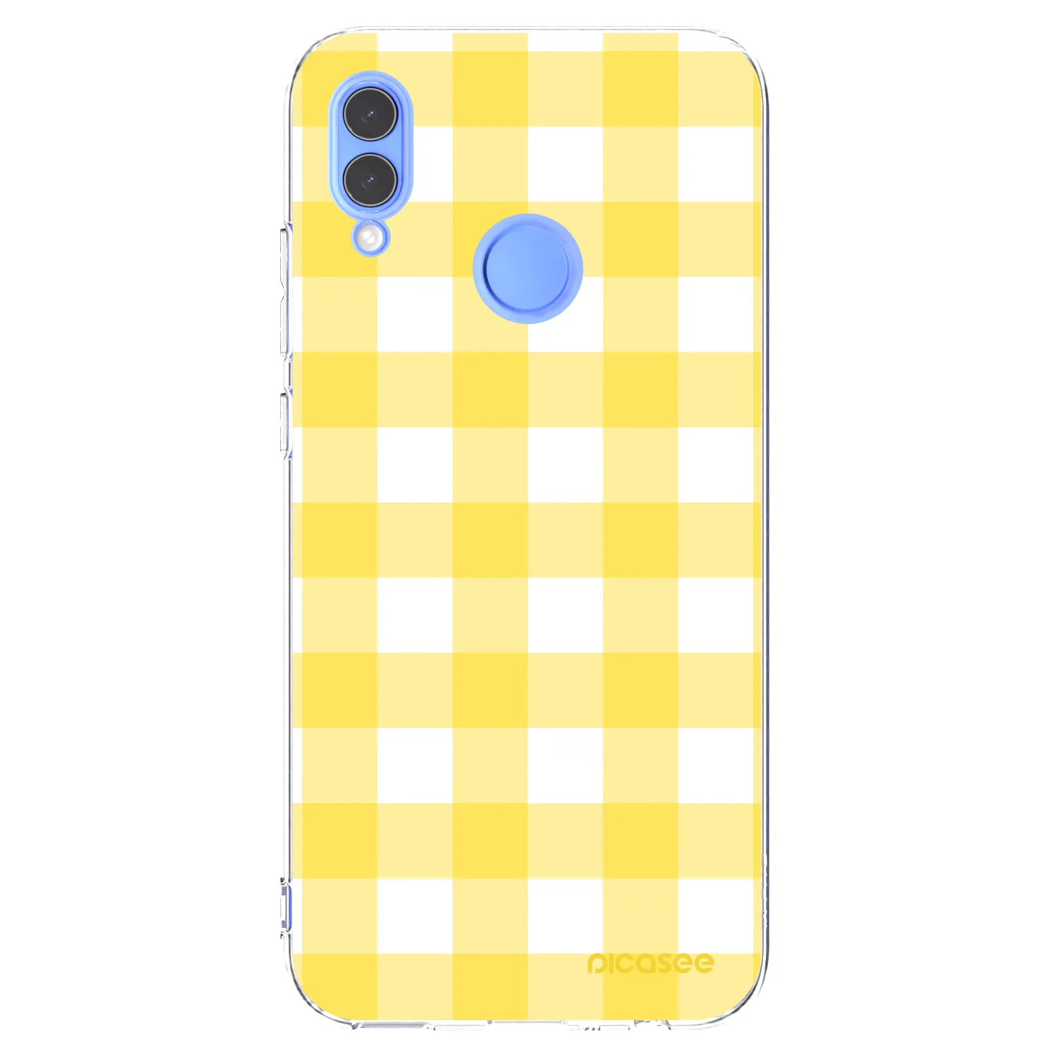 Picasee διαφανής θήκη σιλικόνης Honor 10 Lite - Gride lemon