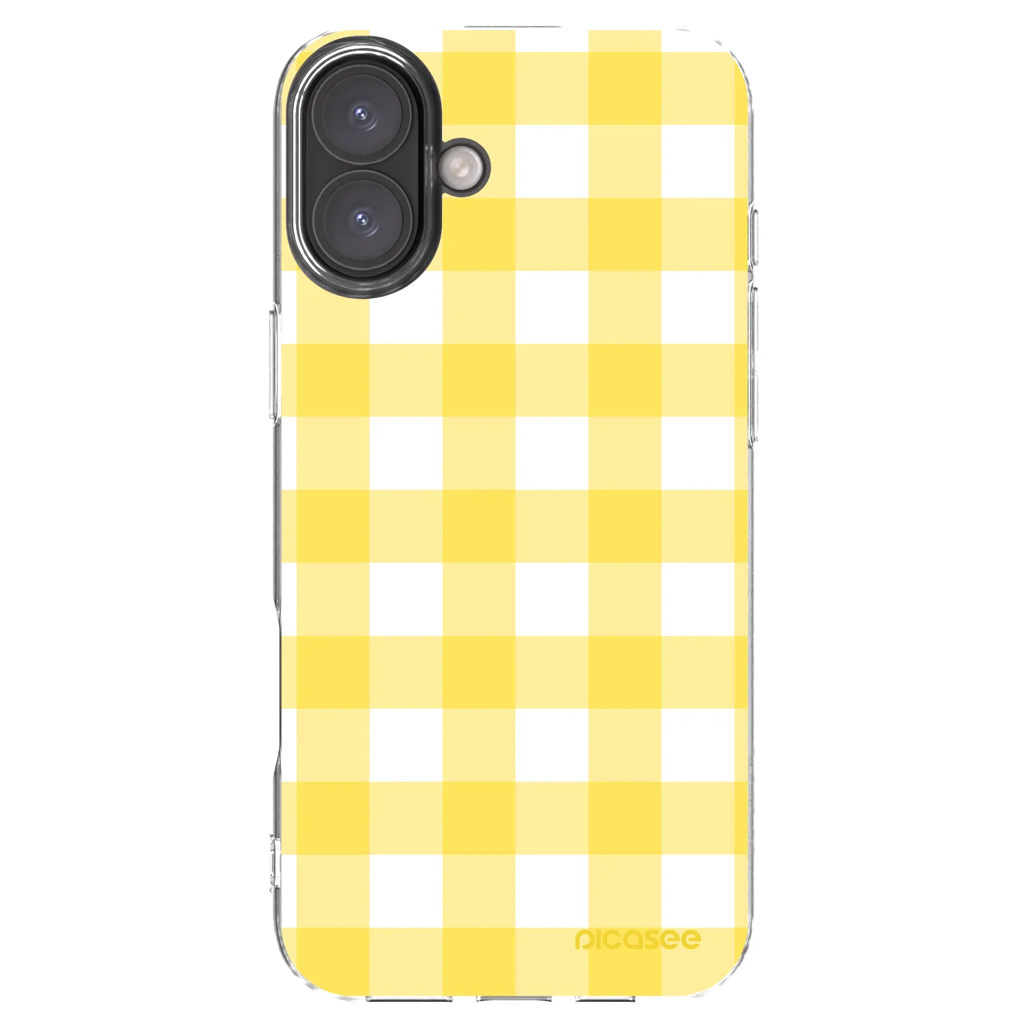 Picasee διαφανής θήκη σιλικόνης Apple iPhone 16 Plus - Gride lemon