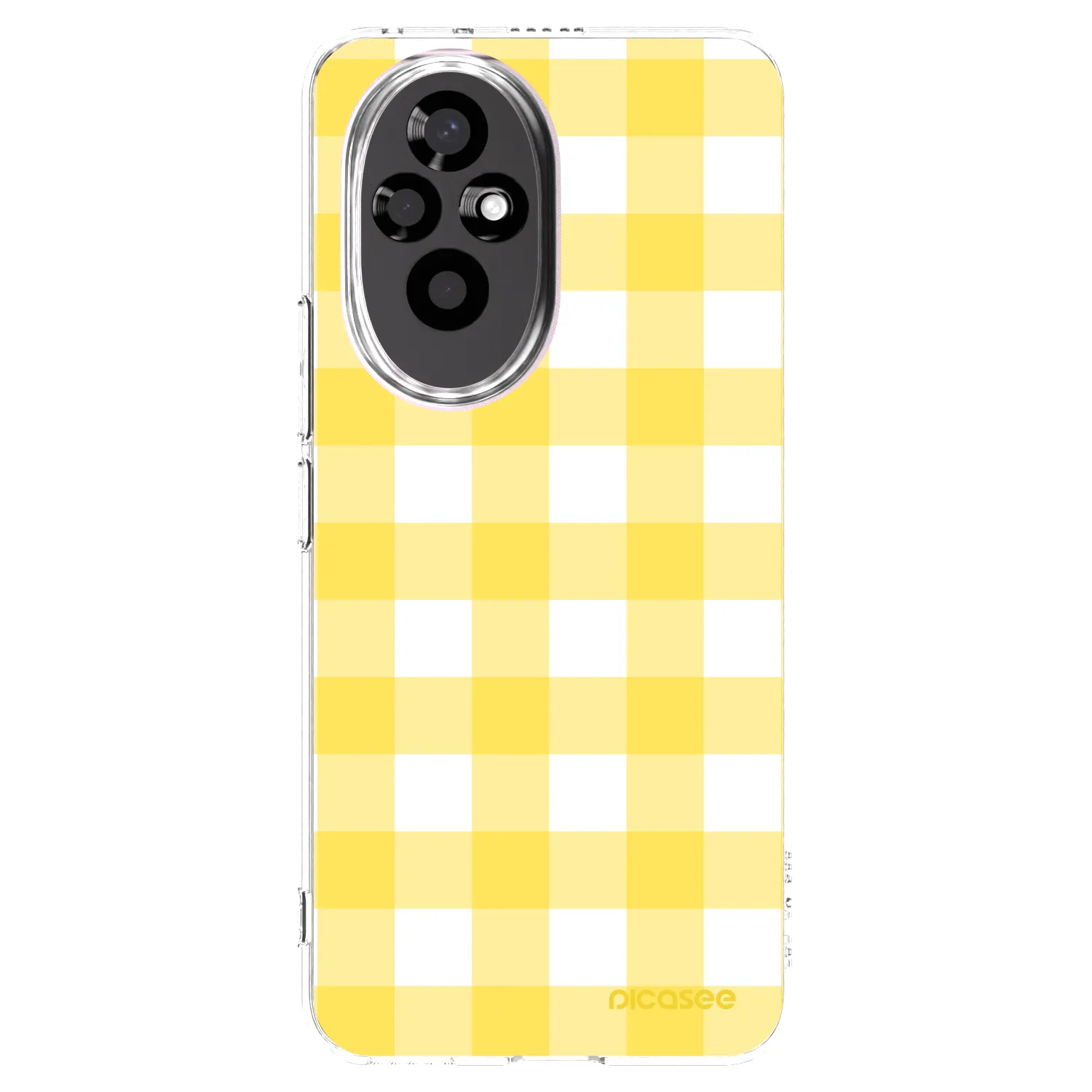 Picasee διαφανής θήκη σιλικόνης Honor 200 Pro 5G - Gride lemon