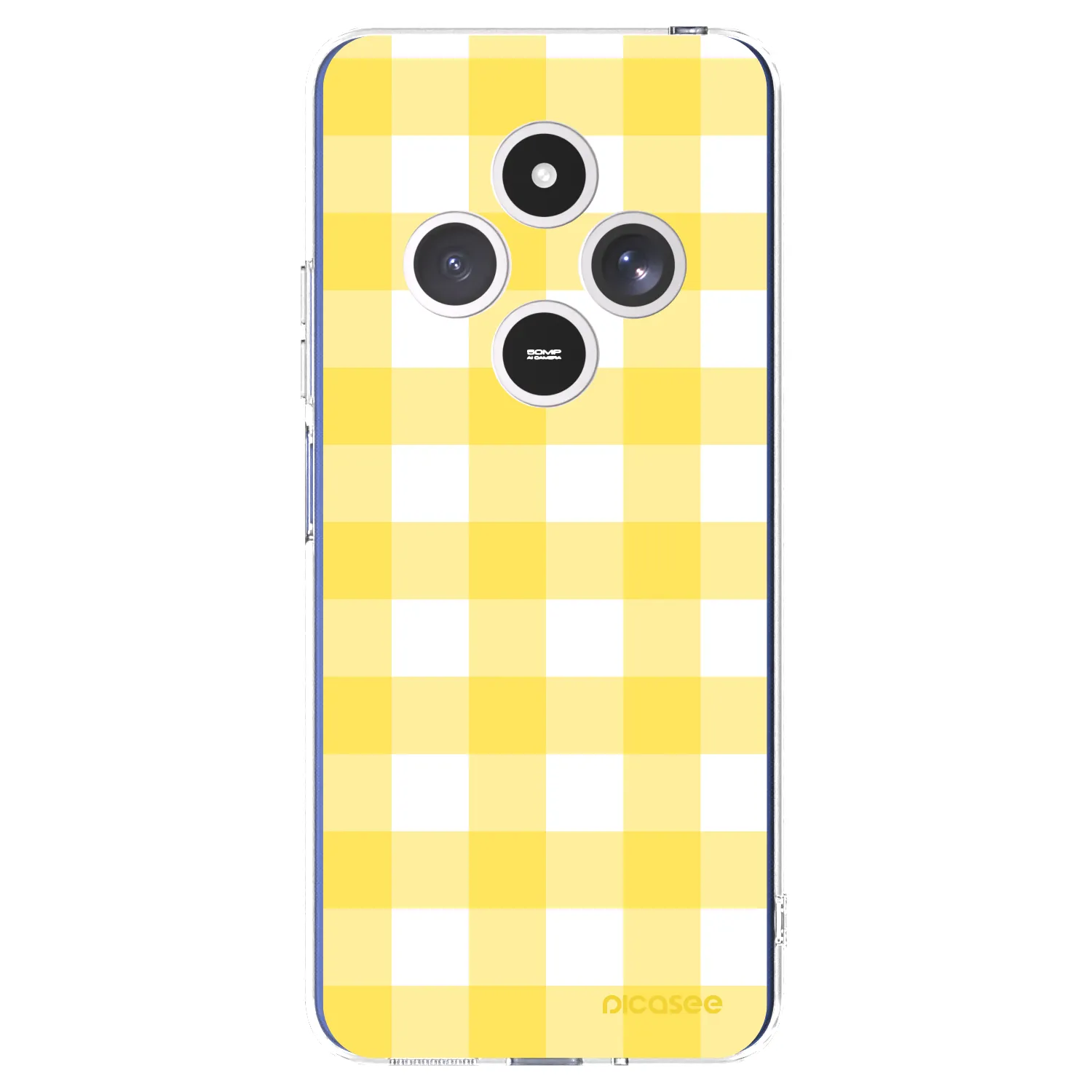 Picasee διαφανής θήκη σιλικόνης Xiaomi Redmi 14C - Gride lemon