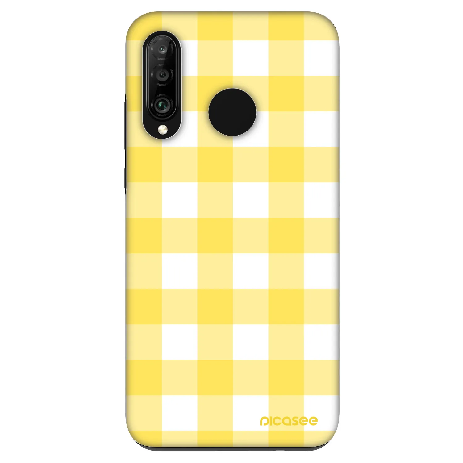 Picasee Fashion Case για Huawei P30 Lite - Gride lemon