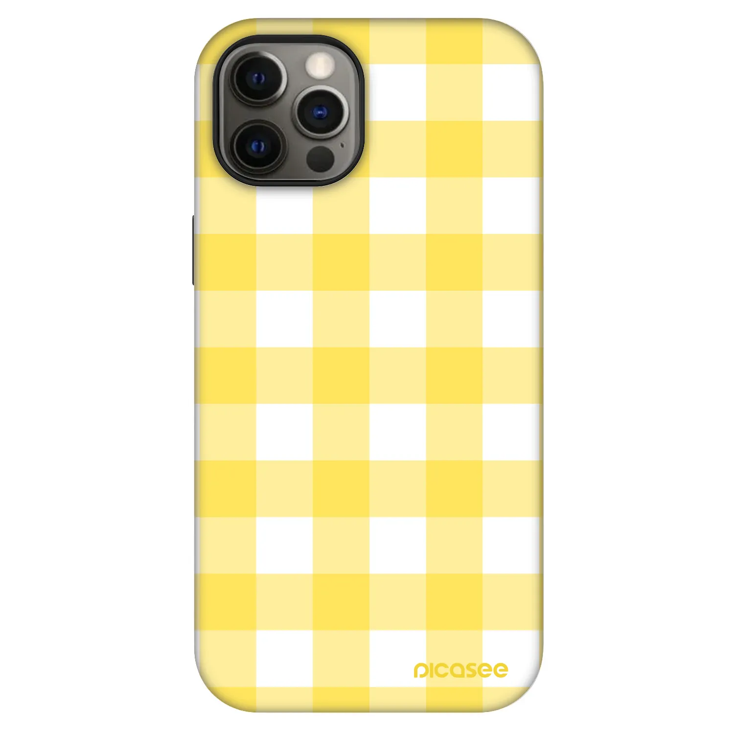 Picasee Fashion Case MagSafe για Apple iPhone 12 - Gride lemon