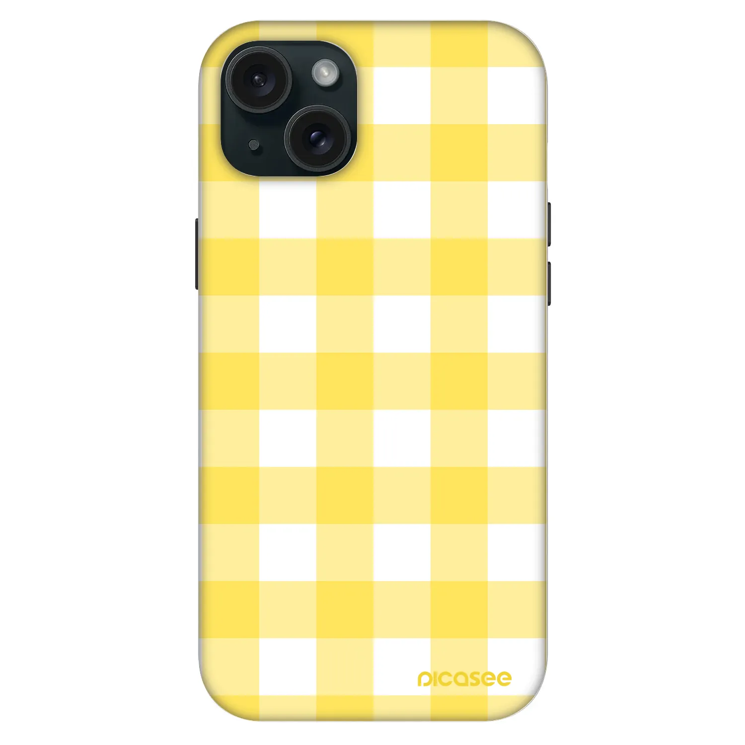 Picasee Fashion Case MagSafe για Apple iPhone 15 Plus - Gride lemon