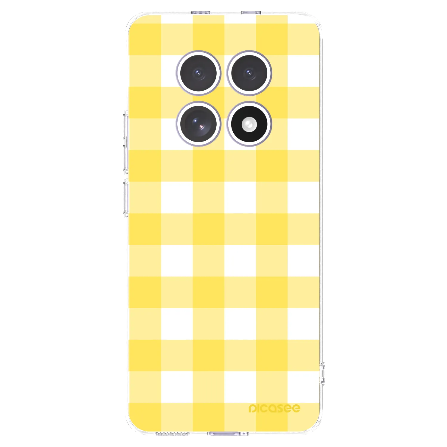 Picasee διαφανής θήκη σιλικόνης Xiaomi Redmi Note 15 4G - Gride lemon