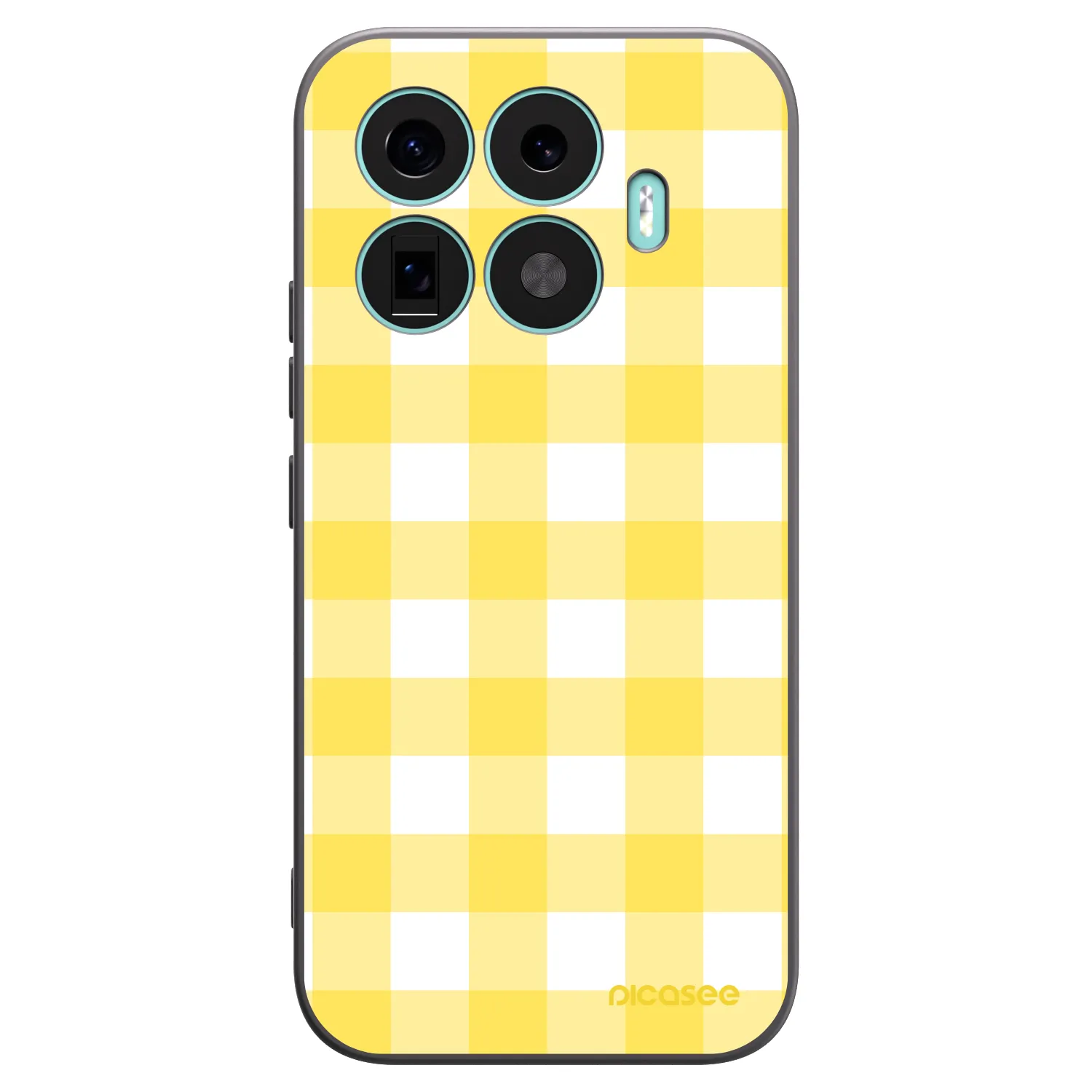 Picasee Μαύρη θήκη σιλικόνης για Xiaomi 17T - Gride lemon