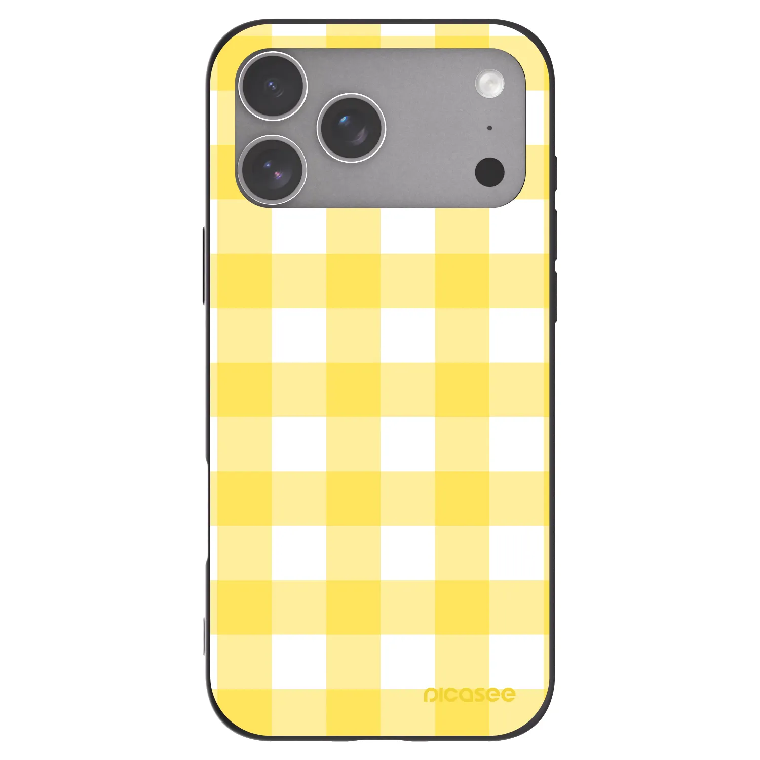 Picasee Μαύρη θήκη σιλικόνης για Apple iPhone 18 Pro Max - Gride lemon