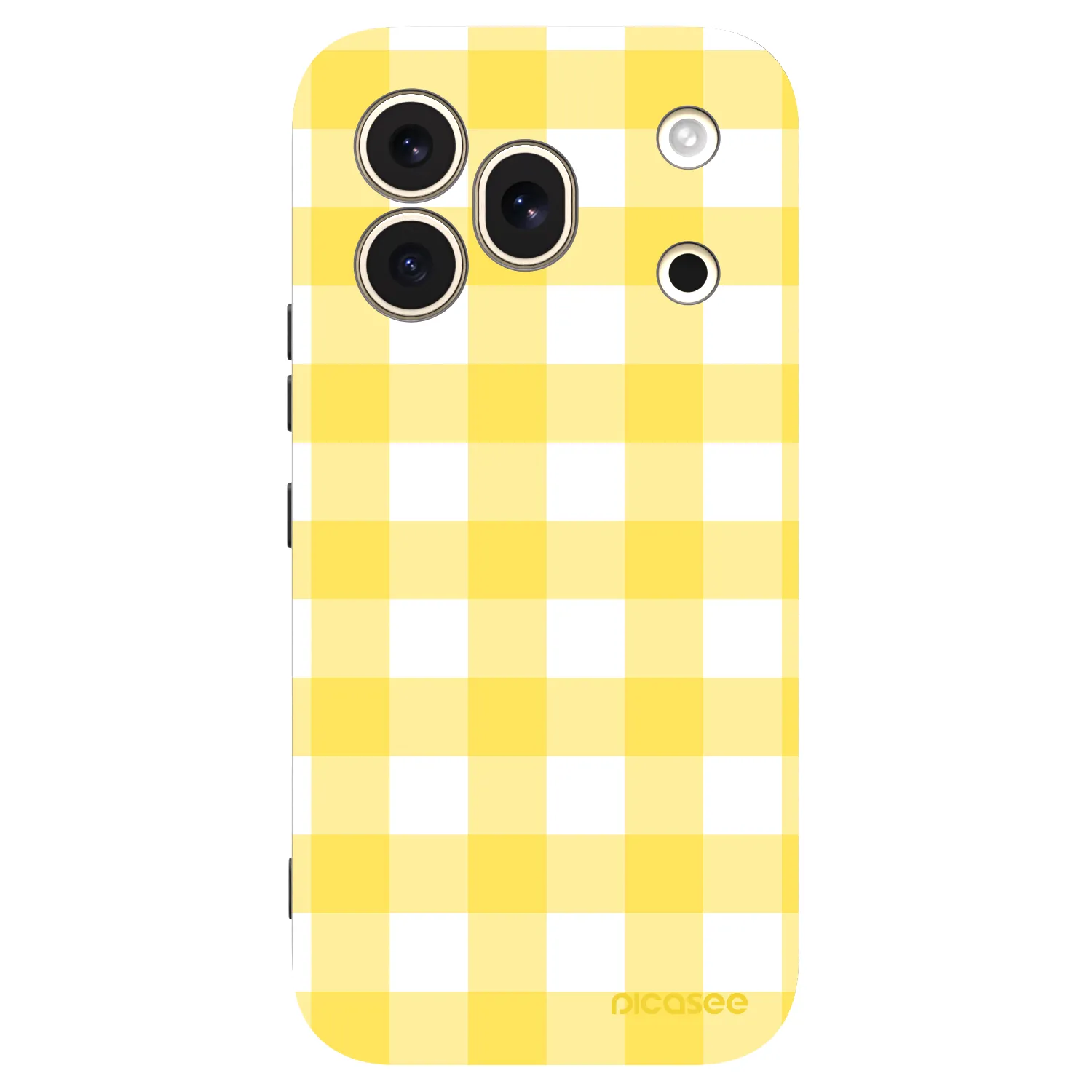 Picasee Μαύρη θήκη σιλικόνης για Honor 600 Pro - Gride lemon