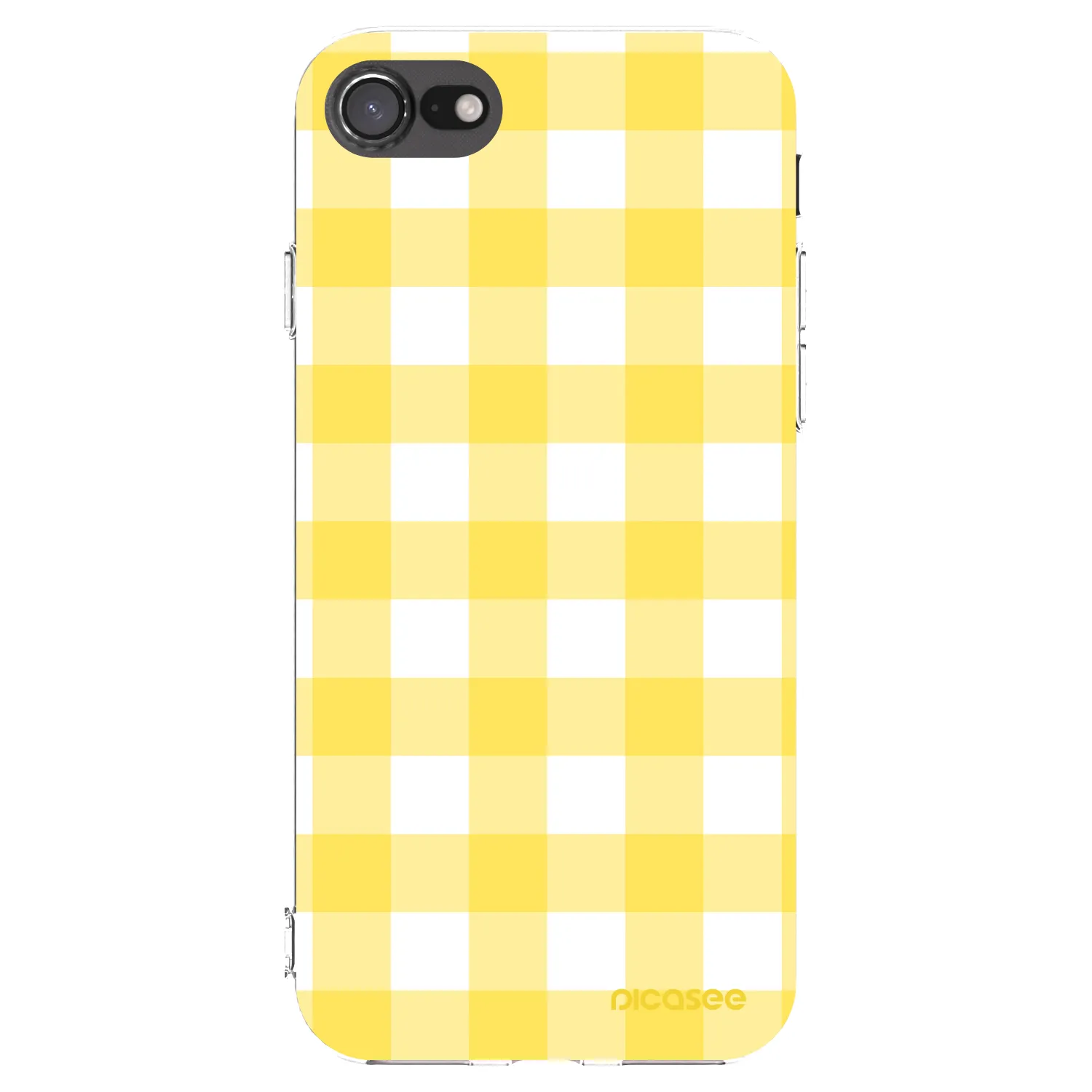 Picasee διαφανής θήκη σιλικόνης Apple iPhone 8 - Gride lemon