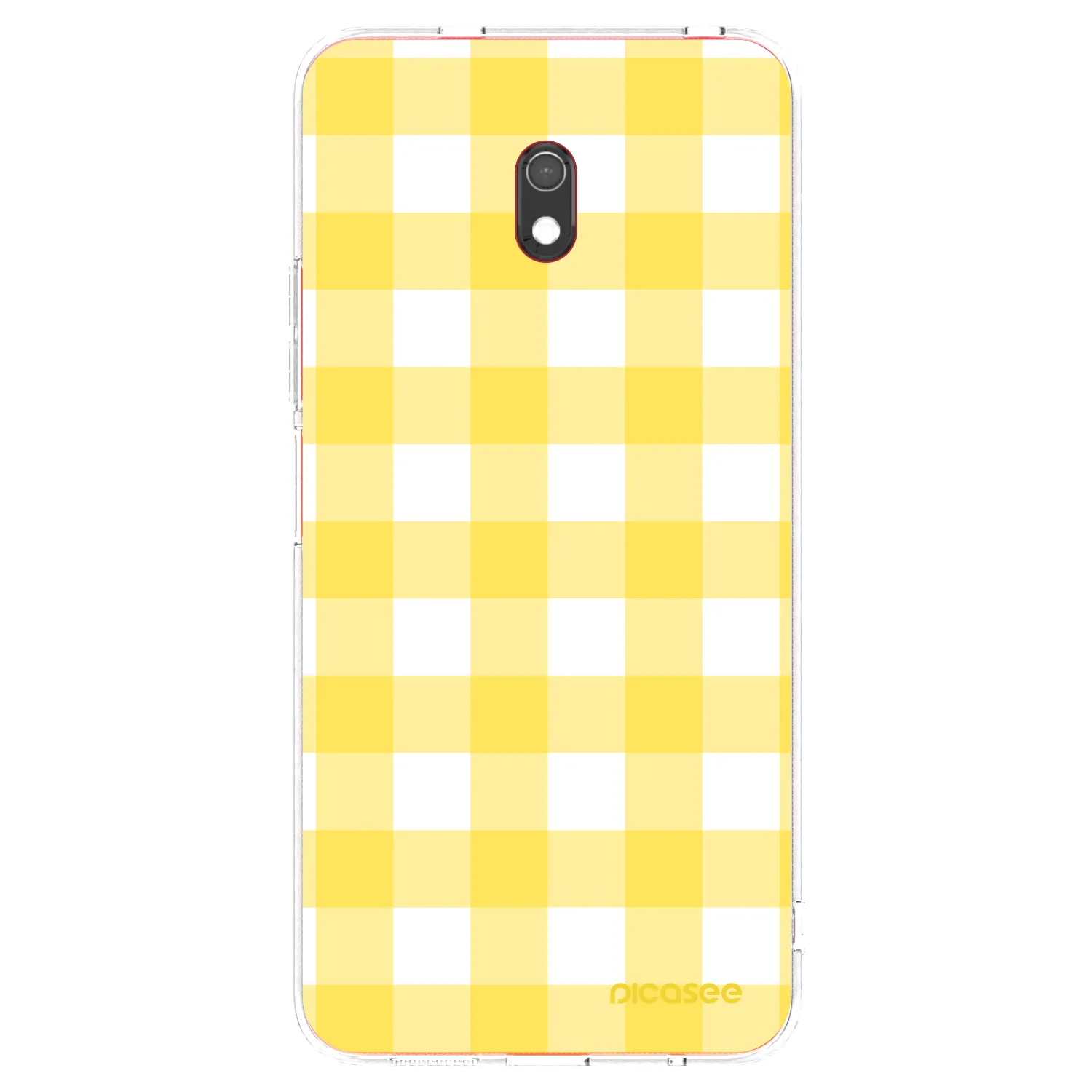Picasee διαφανής θήκη σιλικόνης Xiaomi Redmi 8A - Gride lemon