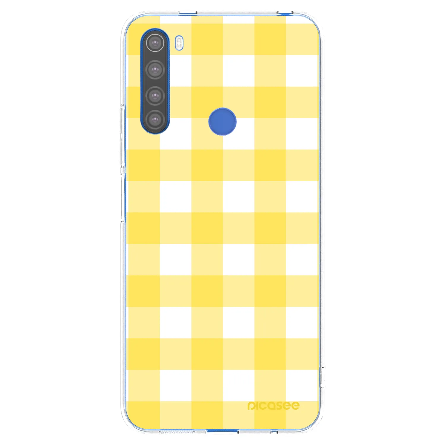 Picasee διαφανής θήκη σιλικόνης Xiaomi Redmi Note 8T - Gride lemon