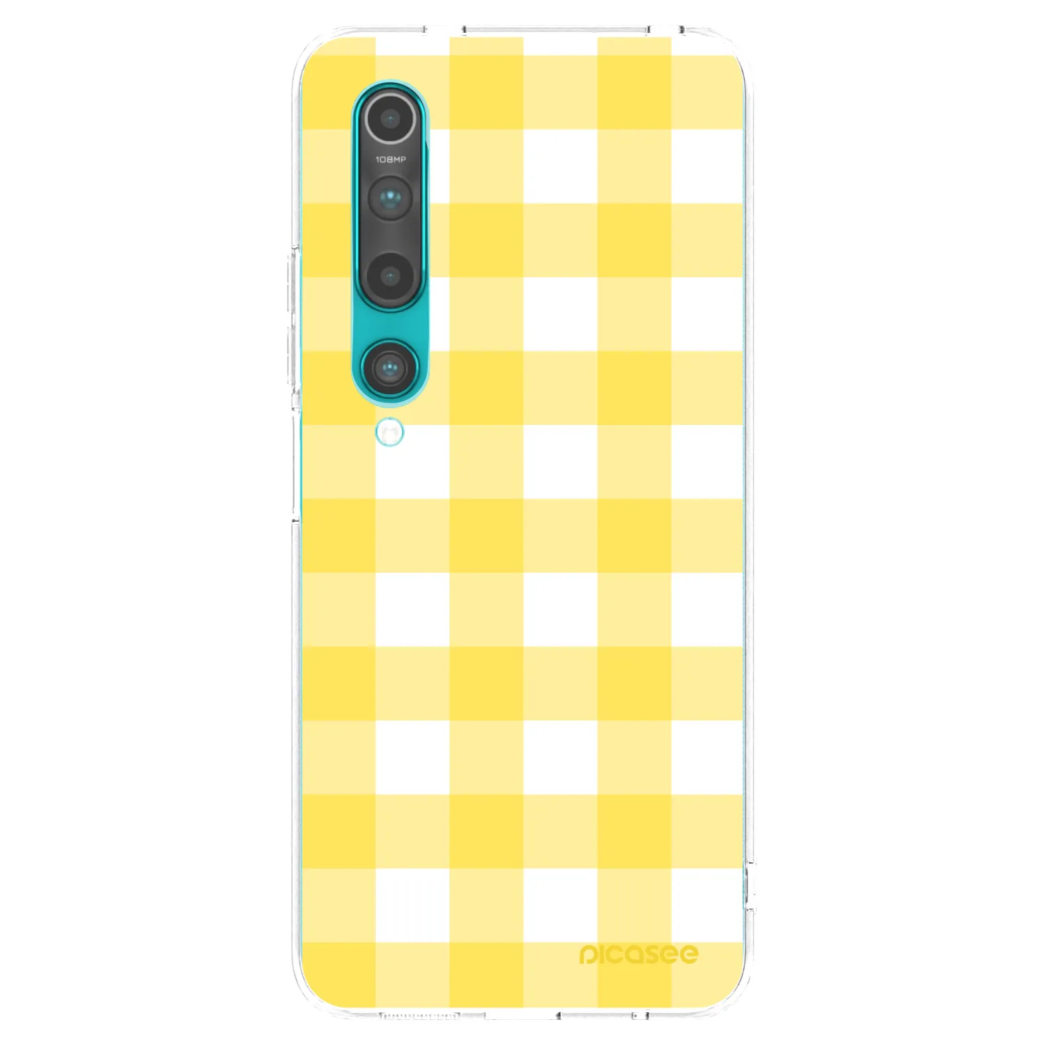 Picasee διαφανής θήκη σιλικόνης Xiaomi Mi 10 - Gride lemon
