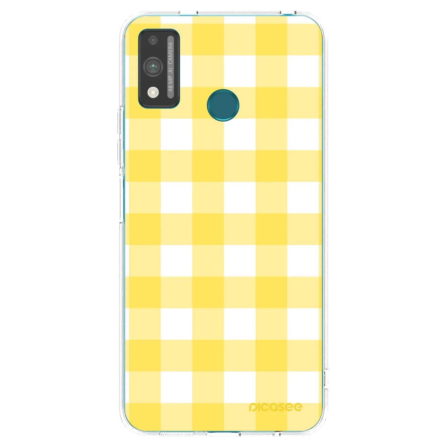 Picasee διαφανής θήκη σιλικόνης Honor 9X Lite - Gride lemon