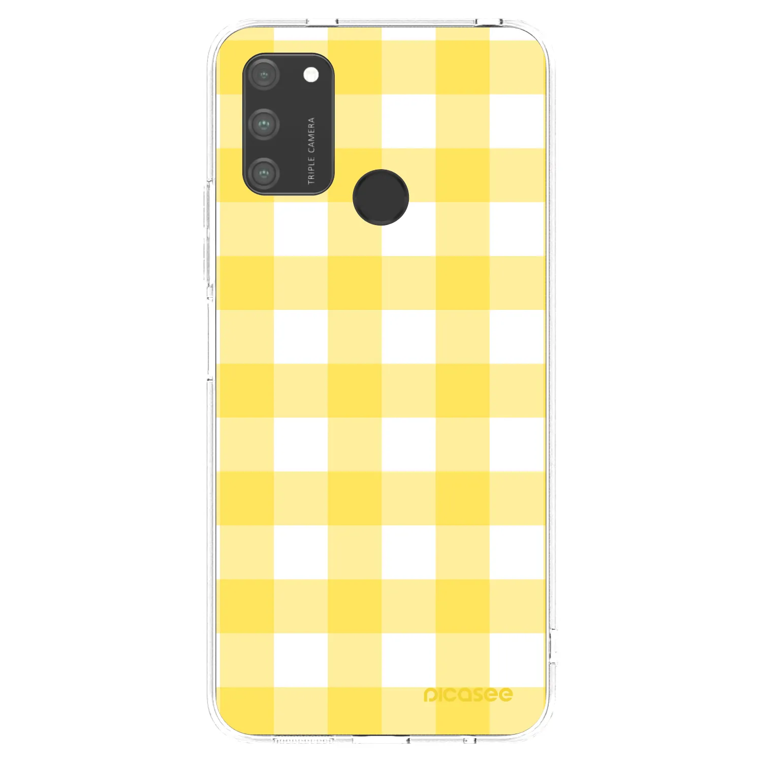Picasee διαφανής θήκη σιλικόνης Honor 9A - Gride lemon