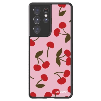 Picasee ULTIMATE CASE για Samsung Galaxy S21 Ultra 5G G998B - Cherry
