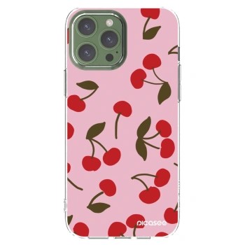 Picasee διαφανής θήκη σιλικόνης Apple iPhone 13 Pro Max - Cherry