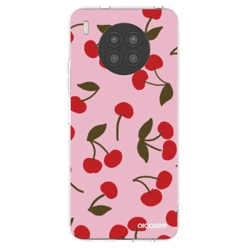 Picasee διαφανής θήκη σιλικόνης Huawei Nova 8i - Cherry