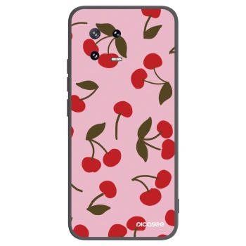 Picasee Μαύρη θήκη σιλικόνης για Xiaomi 13 Pro - Cherry