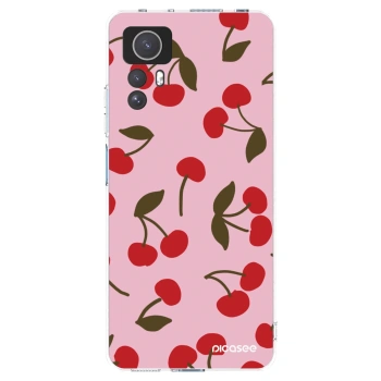Picasee διαφανής θήκη σιλικόνης Xiaomi Redmi Note 12S - Cherry