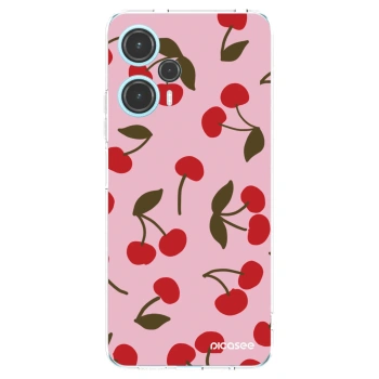 Picasee διαφανής θήκη σιλικόνης Xiaomi Poco F5 - Cherry