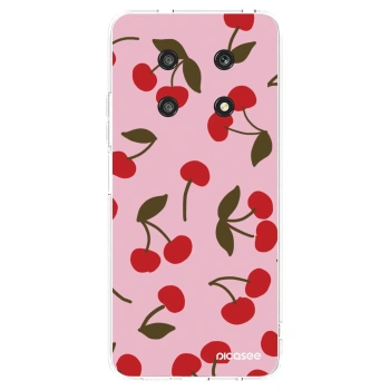 Picasee διαφανής θήκη σιλικόνης Honor Magic4 Lite 5G - Cherry