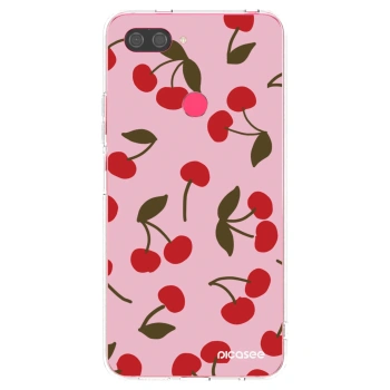 Picasee διαφανής θήκη σιλικόνης Xiaomi Mi 8 Lite - Cherry