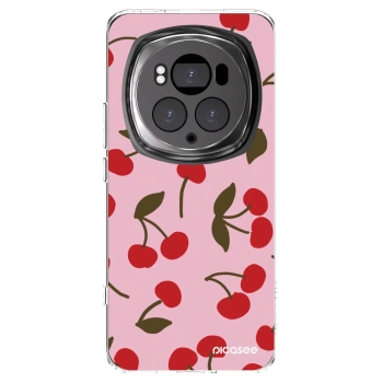 Picasee διαφανής θήκη σιλικόνης Honor Magic6 Pro - Cherry