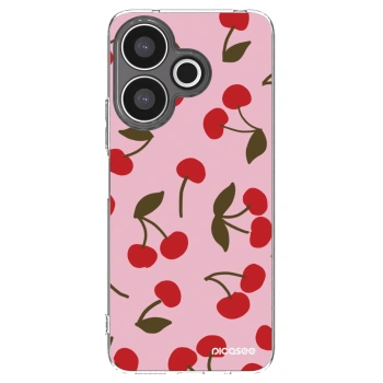 Picasee διαφανής θήκη σιλικόνης Xiaomi Redmi 13 4G - Cherry
