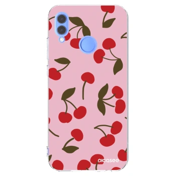 Picasee διαφανής θήκη σιλικόνης Huawei P Smart 2019 - Cherry