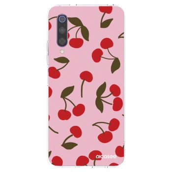 Picasee διαφανής θήκη σιλικόνης Xiaomi Mi 9 - Cherry