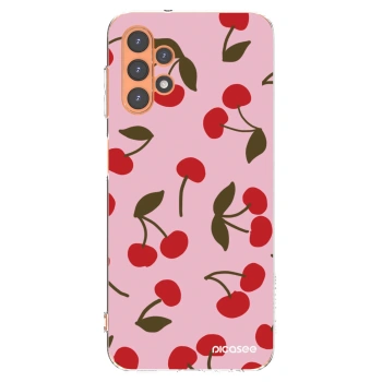 Picasee διαφανής θήκη σιλικόνης Samsung Galaxy A13 5G - Cherry