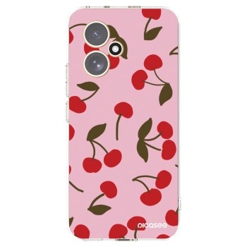 Picasee διαφανής θήκη σιλικόνης Honor 400 5G - Cherry