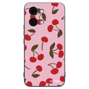 Picasee Μαύρη θήκη σιλικόνης για Xiaomi Poco X8 Pro Max - Cherry