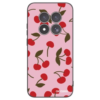 Picasee Μαύρη θήκη σιλικόνης για Xiaomi Redmi Note 15 Pro 5G - Cherry