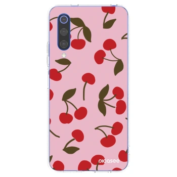 Picasee διαφανής θήκη σιλικόνης Xiaomi Mi 9 SE - Cherry