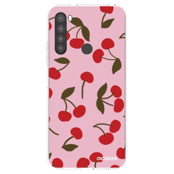 Picasee διαφανής θήκη σιλικόνης Xiaomi Redmi Note 8 - Cherry