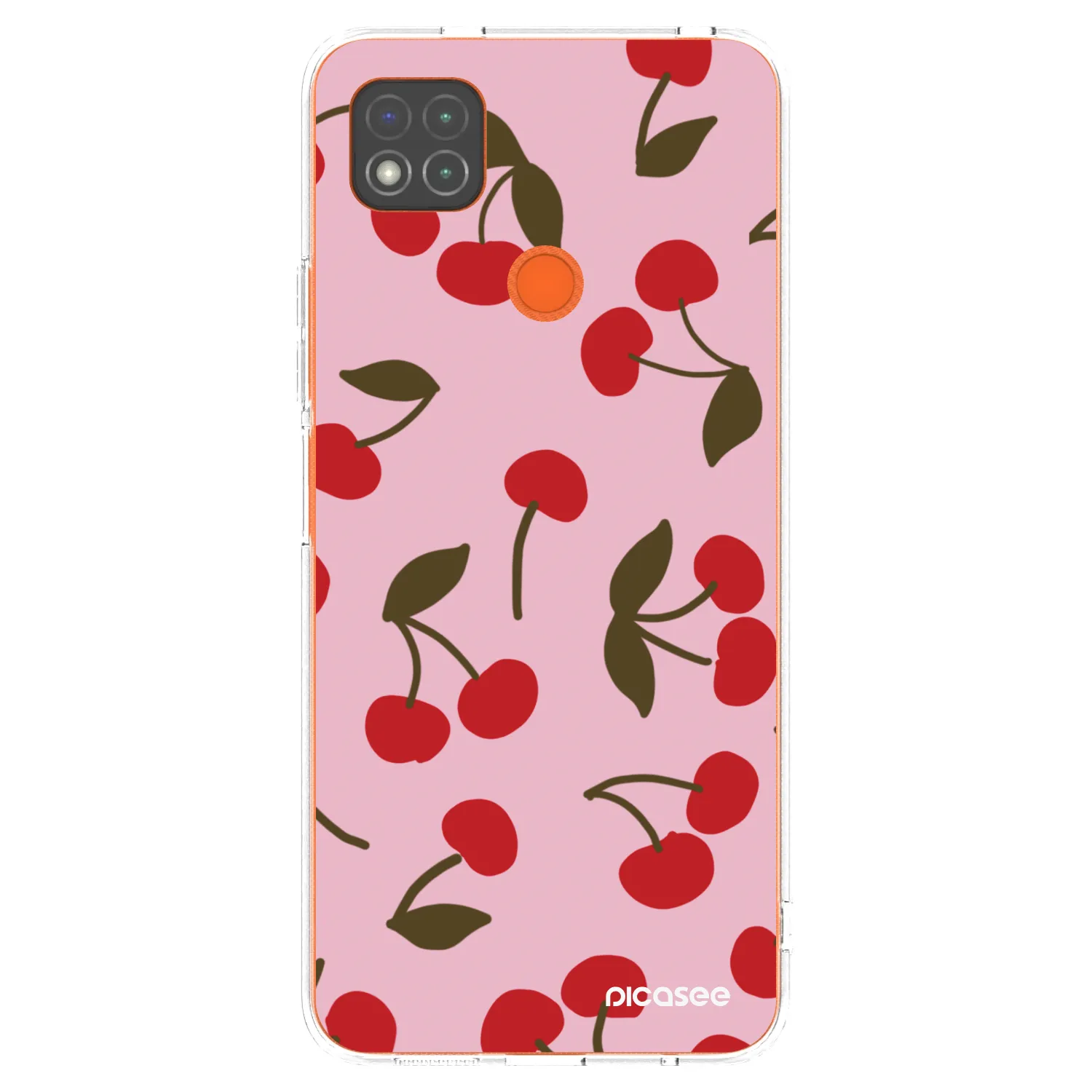 Picasee διαφανής θήκη σιλικόνης Xiaomi Redmi 9C - Cherry