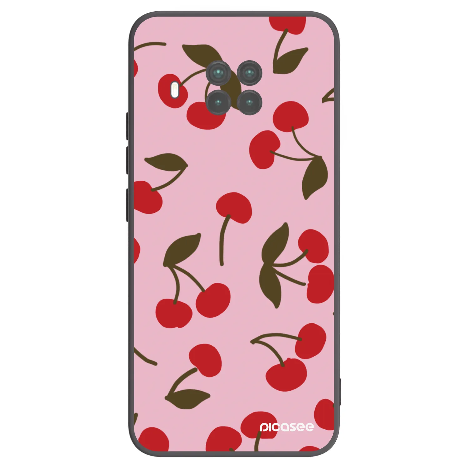 Picasee Μαύρη θήκη σιλικόνης για Xiaomi Mi 10T Lite - Cherry