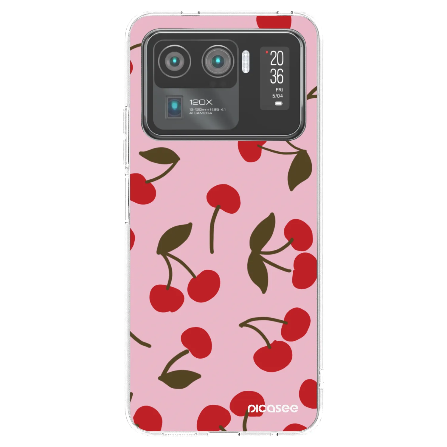 Picasee διαφανής θήκη σιλικόνης Xiaomi Mi 11 Ultra - Cherry