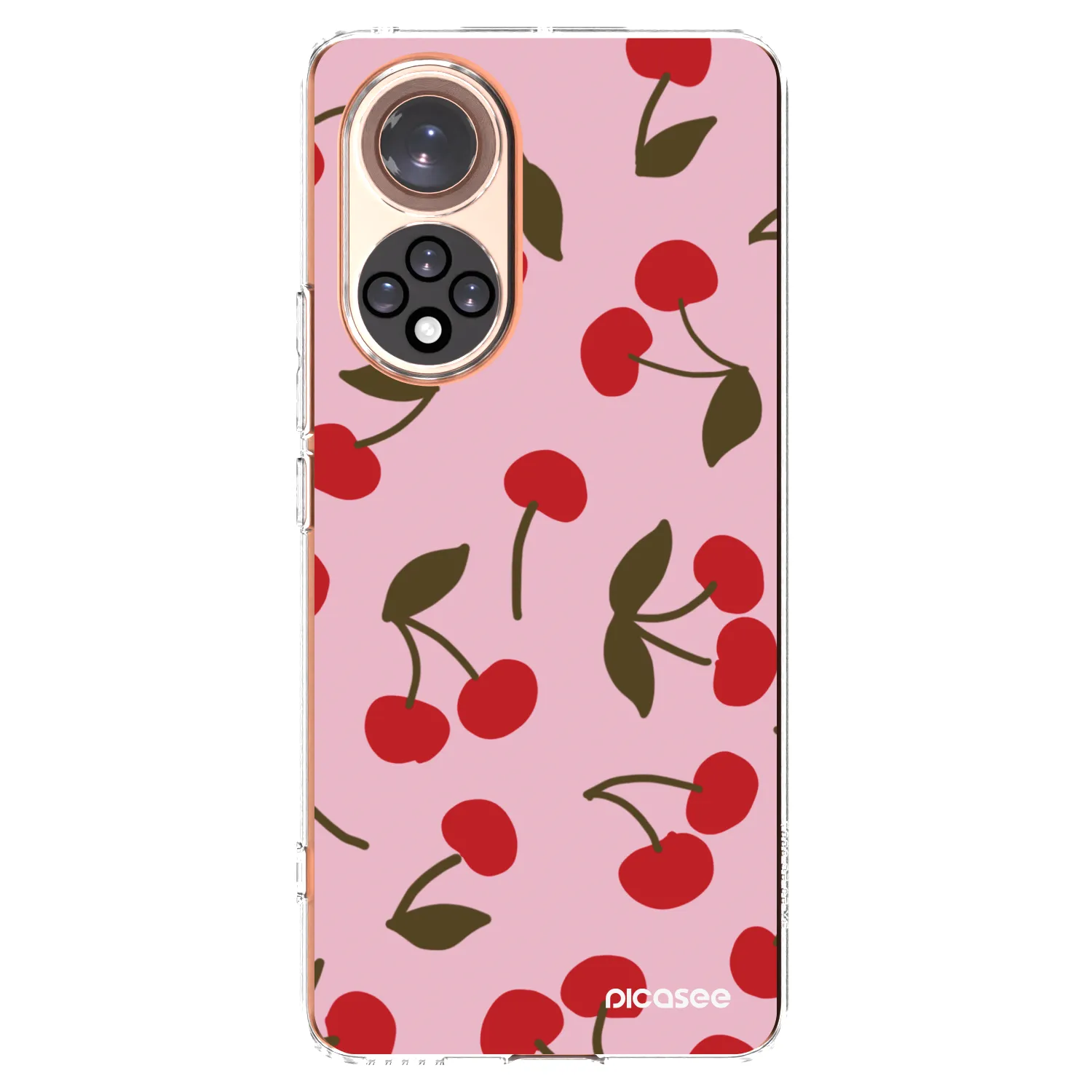 Picasee διαφανής θήκη σιλικόνης Honor 50 5G - Cherry
