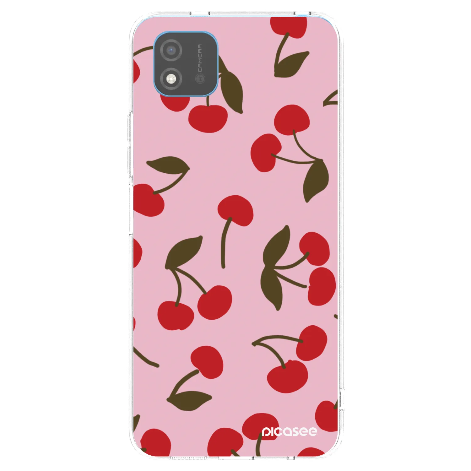 Picasee διαφανής θήκη σιλικόνης Realme C11 (2021) - Cherry