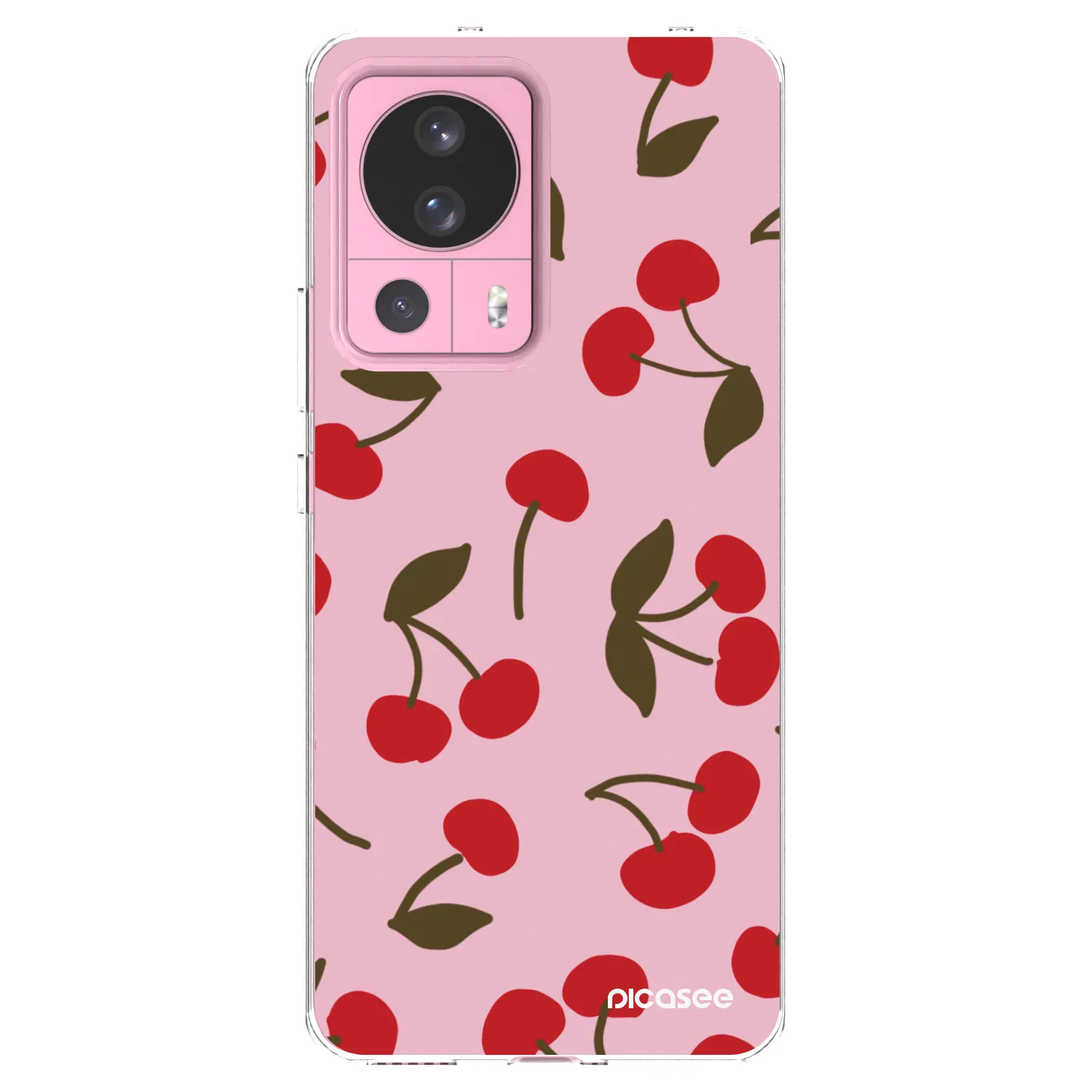 Picasee διαφανής θήκη σιλικόνης Xiaomi 13 Lite - Cherry
