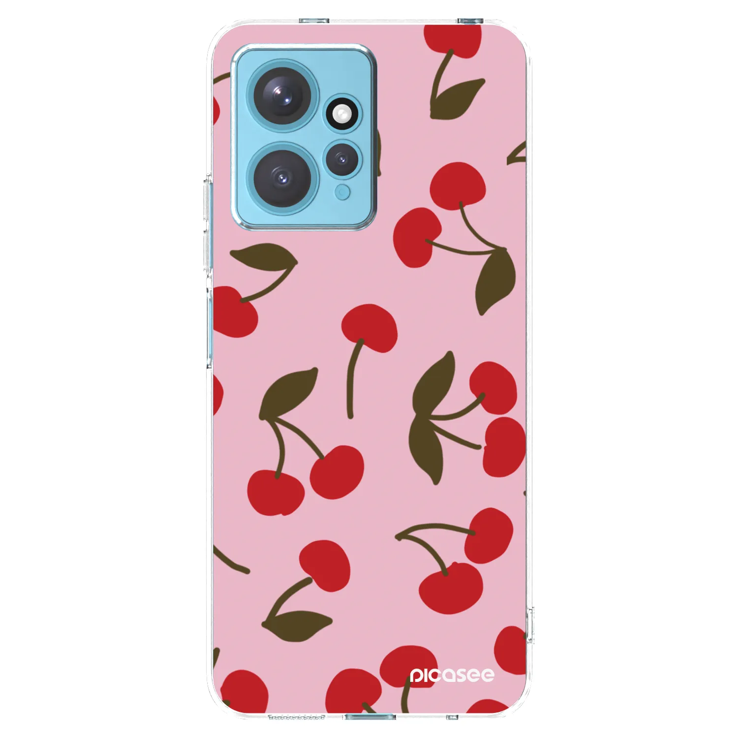 Picasee διαφανής θήκη σιλικόνης Xiaomi Redmi Note 12 4G - Cherry