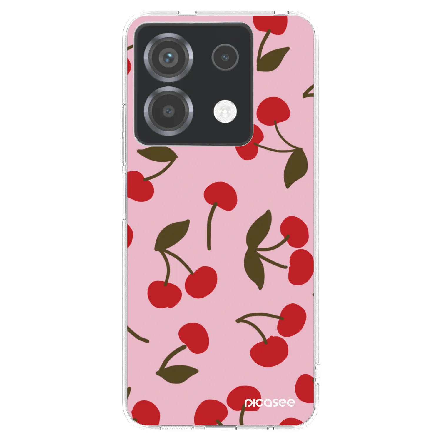 Picasee διαφανής θήκη σιλικόνης Xiaomi Poco X6 - Cherry
