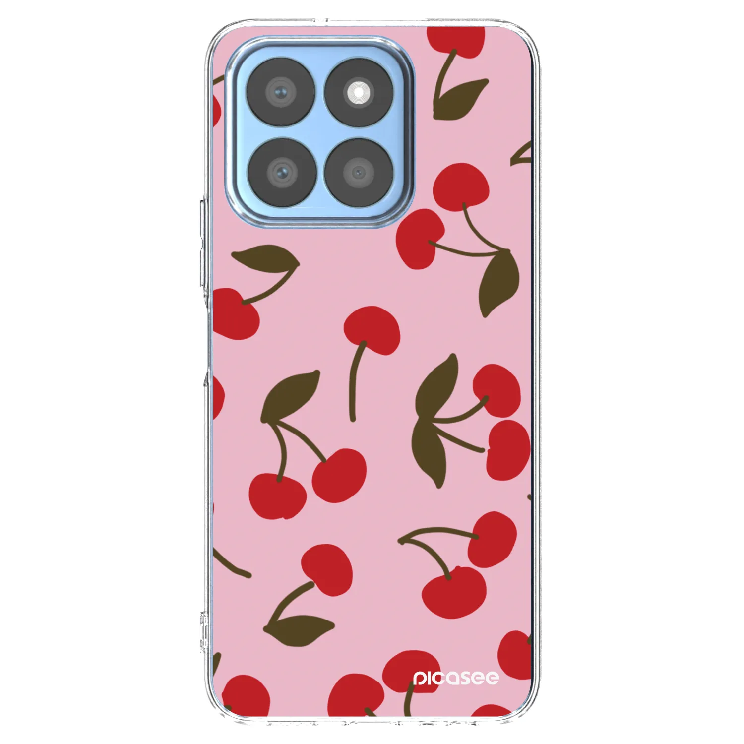 Picasee διαφανής θήκη σιλικόνης Honor X8b - Cherry