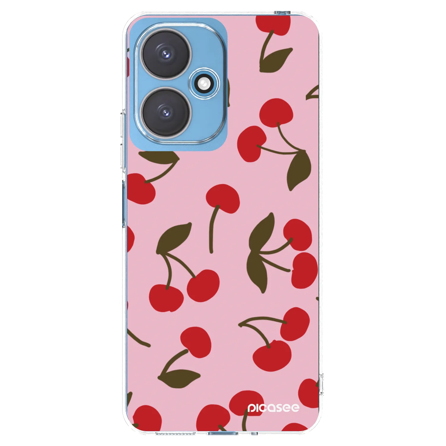 Picasee διαφανής θήκη σιλικόνης Xiaomi Redmi 13C 5G - Cherry