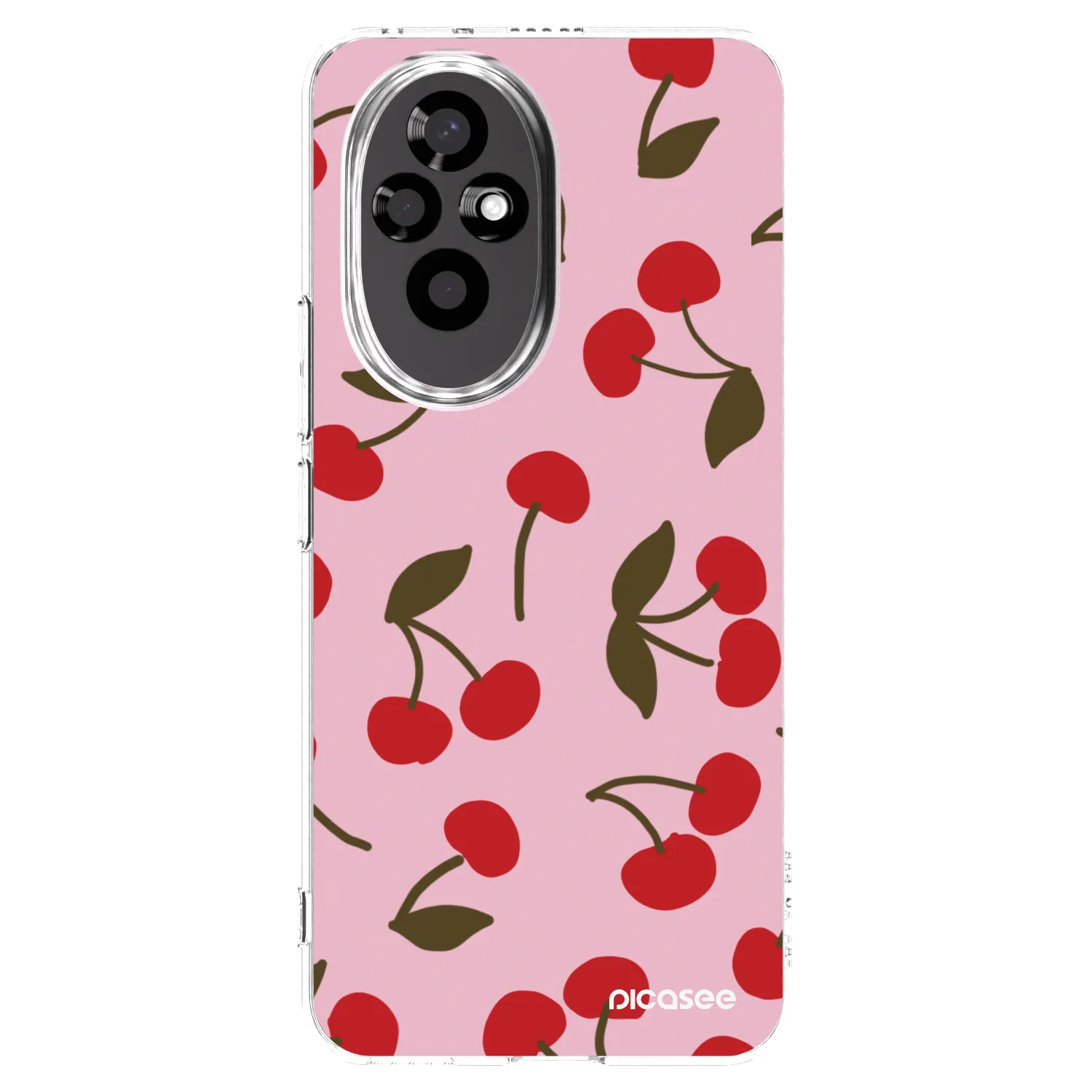 Picasee διαφανής θήκη σιλικόνης Honor 200 5G - Cherry