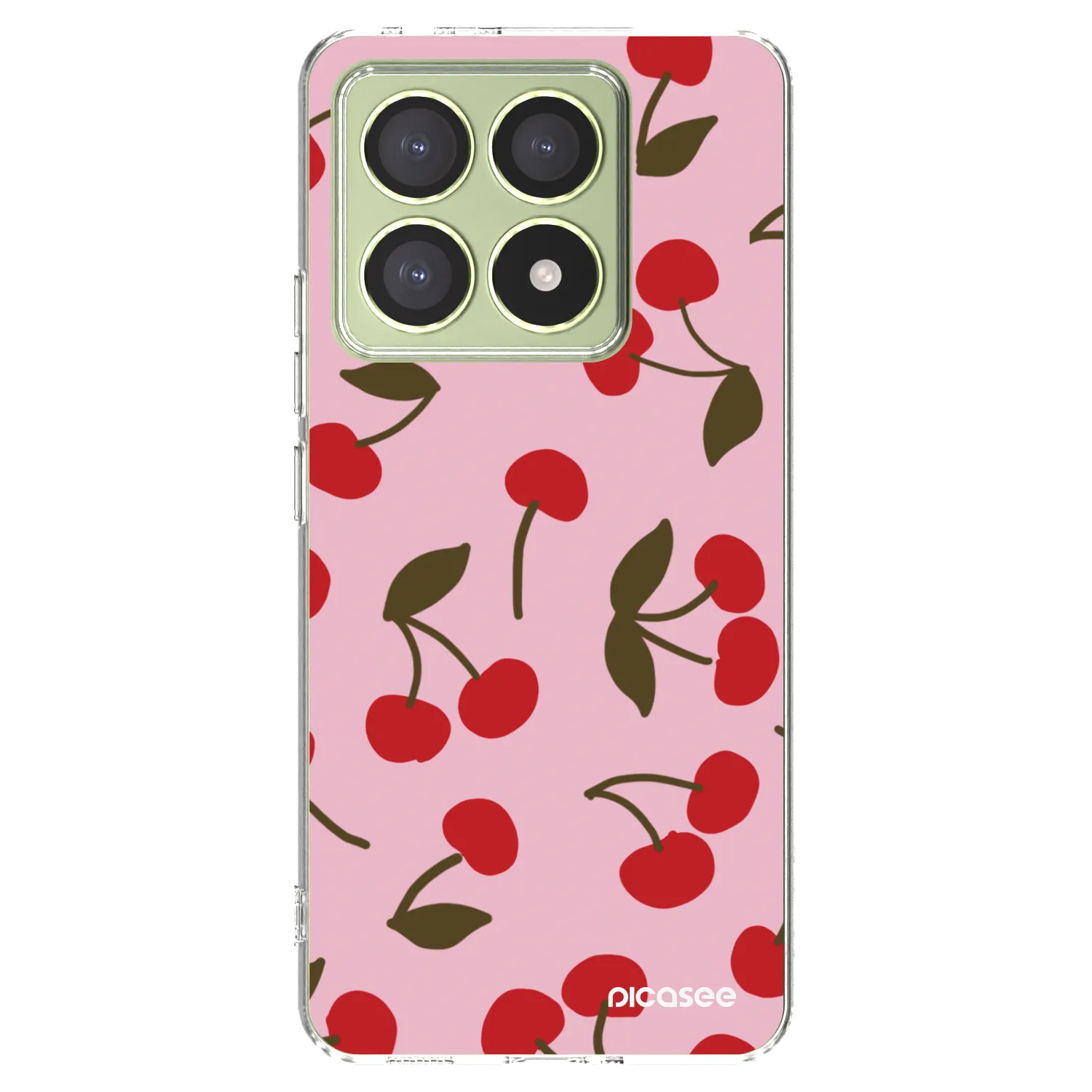 Picasee διαφανής θήκη σιλικόνης Xiaomi 14T - Cherry