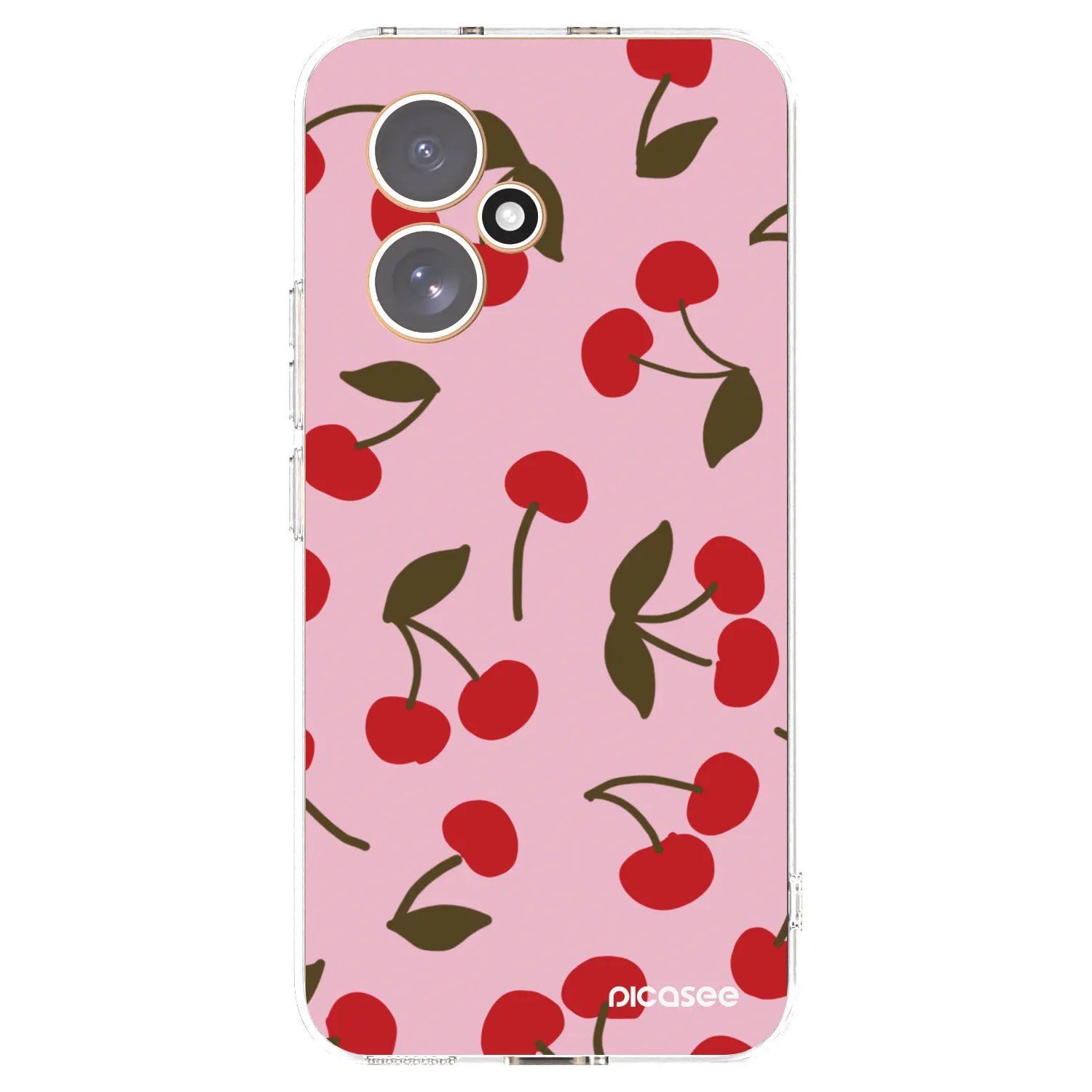 Picasee διαφανής θήκη σιλικόνης Honor 400 5G - Cherry